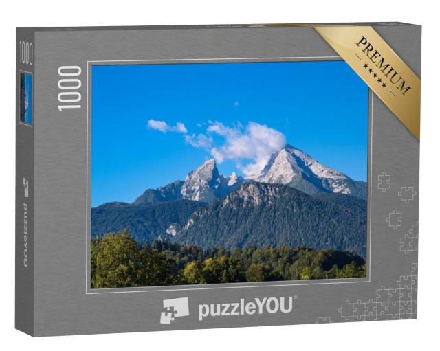 Puzzel 1000 stukjes „Watzmann in de Berchtesgadener Alpen, Duitsland“