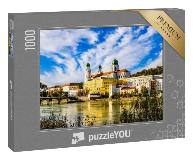 Puzzle 1000 Teile „Altstadt von Passau, Bayern, Deutschland“