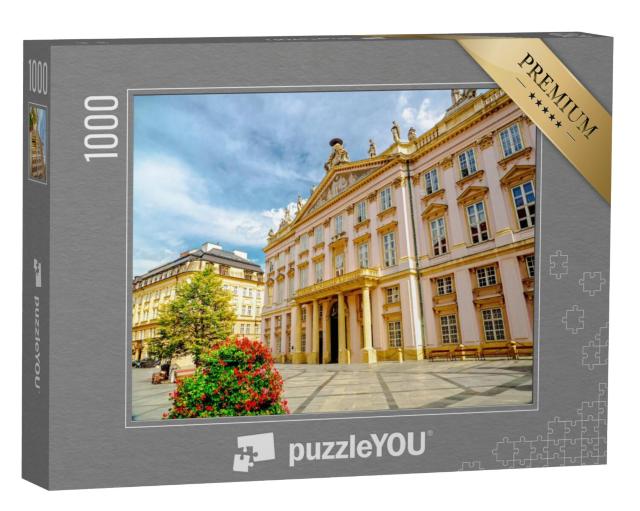 Puzzel 1000 stukjes „Primaatspaleis in het historische centrum van Bratislava, Slowakije“