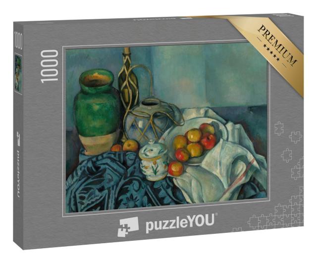 Puzzle 1000 Teile „Paul Cézanne - Stilleben mit Äpfeln“