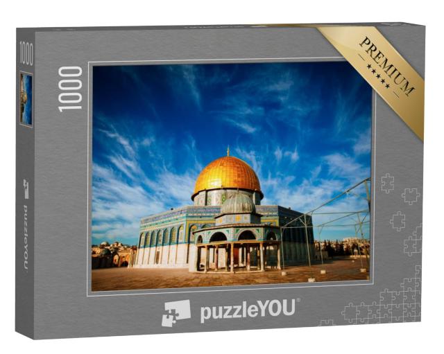 Puzzel 1000 stukjes „De Rotskoepel , Jeruzalem, Israël“