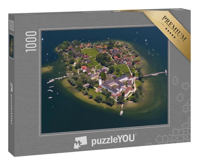 Puzzle 1000 Teile „Fraueninsel im Chiemsee, Deutschland“