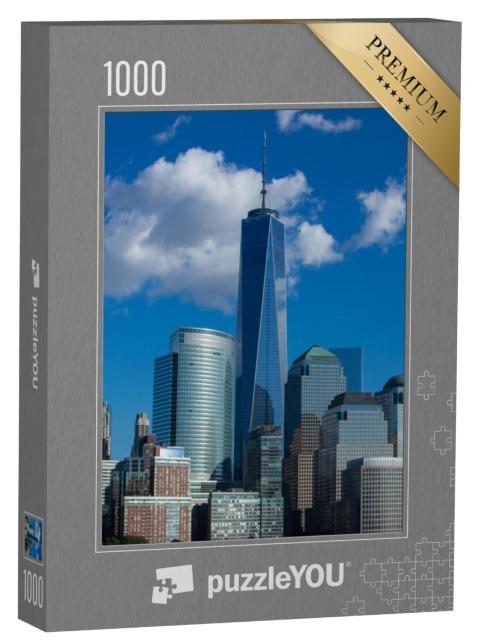 Puzzel 1000 stukjes „Skyline van Lower Manhattan in New York City“