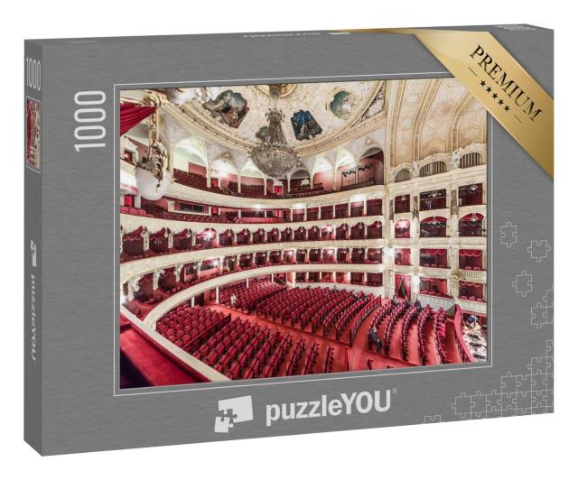 Puzzle 1000 Teile „Das Nationale Akademische Opern- und Balletttheater von Odessa“