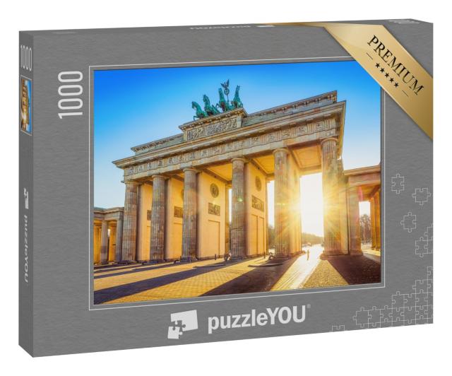 Puzzle „Das Brandenburger Tor, Berlin, Deutschland“
