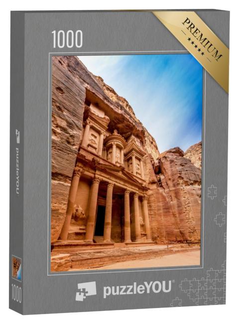 Puzzel 1000 stukjes „De Schatkist in Jordanië, Petra“