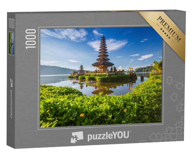 Puzzel 1000 stukjes „Pura Beratan Tempel, eiland Bali, Indonesië“