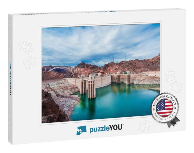 View of the Hoover Dam in Nevada, Usa... Jigsaw Puzzle