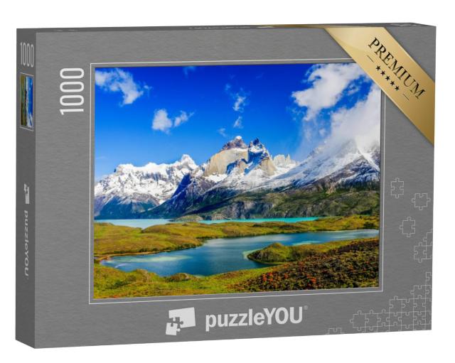 Puzzel 1000 stukjes „Prachtig Patagonisch landschap in het Nationaal Park Torres del Paine, Chili“