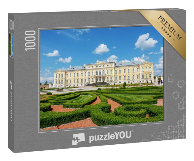 Puzzle 1000 Teile „Rundale Burg Lettland“