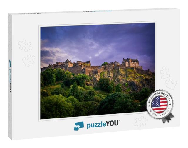 Edinburgh Castle, Scotland... Jigsaw Puzzle