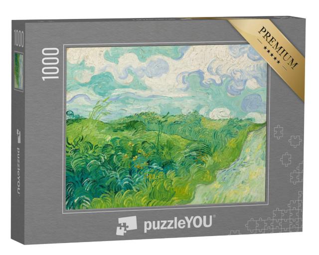 Puzzel 1000 stukjes „Vincent van Gogh - Groene korenvelden, Auvers“