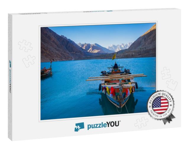 Attabad Lake in Northern Pakistan... Jigsaw Puzzle