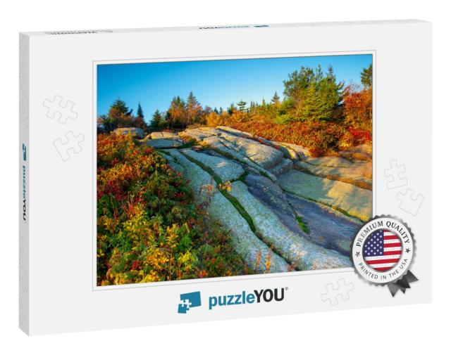 Morning Light on Cadillac Mountain in Acadia National Par... Jigsaw Puzzle