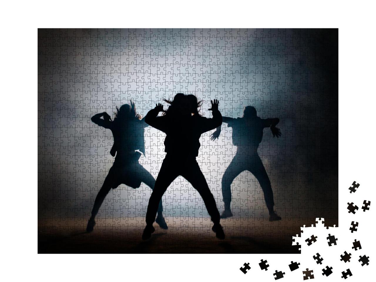 Puzzle 1000 Teile „Energie: Hip-Hop-Tänzer auf der Bühne“