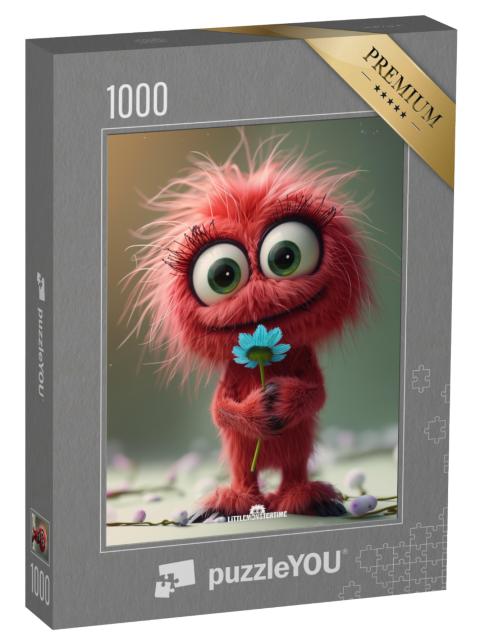 Puzzel 1000 stukjes „LITTLEMONSTERTIME: Ruby“