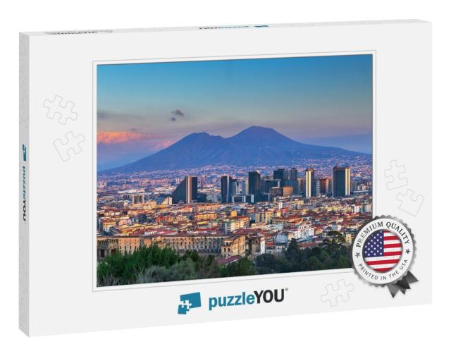 Naples, Italy with the Financial District Skyline... Jigsaw Puzzle