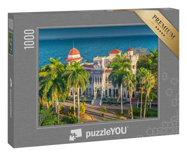 Puzzle 1000 Teile „Palacio de Valle, Cienfuegos, Kuba“