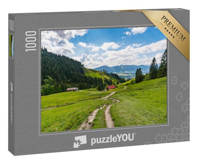 Puzzle 1000 Teile „Wunderschöne Allgäuer Alpen“
