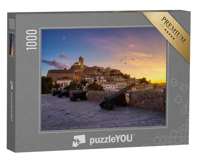 Puzzel 1000 stukjes „Dalt Vila in Ibiza, Balearen, Spanje“