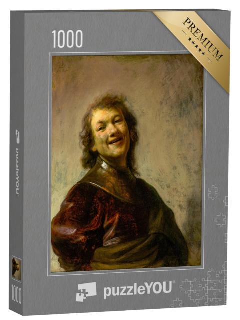 Puzzel 1000 stukjes „Rembrandt - Rembrandt lacht“