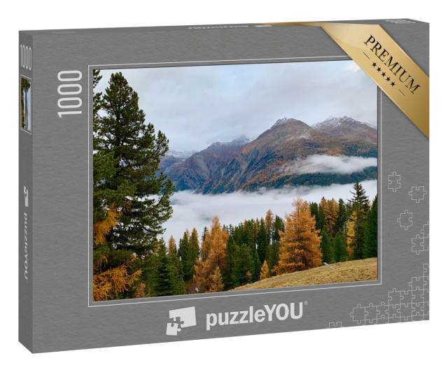 Puzzle 1000 Teile „Schöne Herbstfarben in Sölden, Tirol“