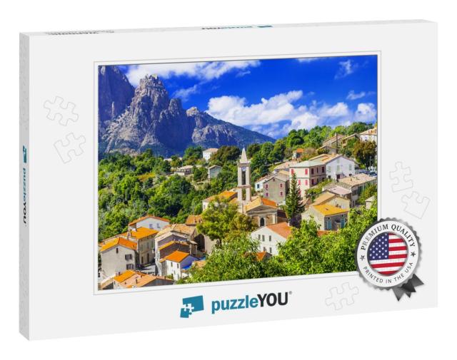 Evisa -Pictorial Mountain Village in Corsica... Jigsaw Puzzle