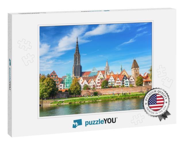 Ulm City Panorama, Germany... Jigsaw Puzzle