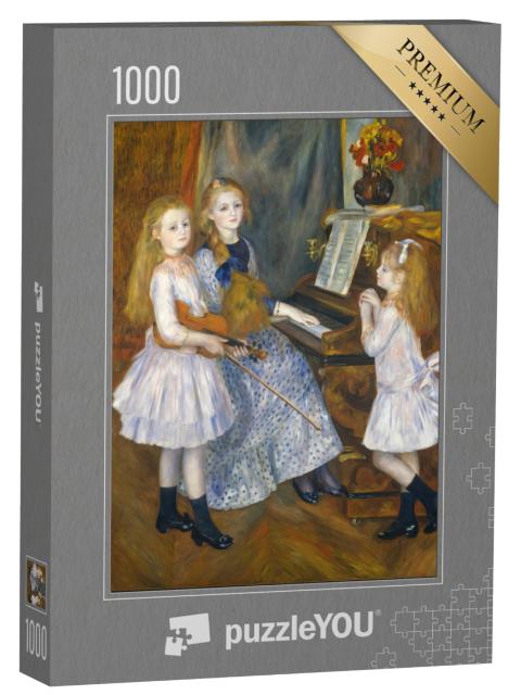 Puzzel 1000 stukjes „Auguste Renoir - De dochters van Catulle Mendes“