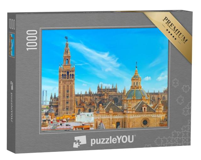 Puzzel 1000 stukjes „De kathedraal van Sevilla, Spanje“