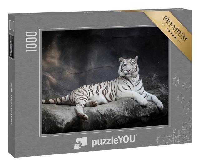Puzzle „Weißer Tiger “