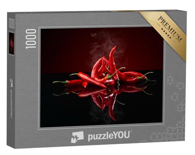 Puzzel 1000 stukjes „Rode chilipeper“