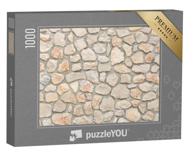 Puzzel 1000 stukjes „Stenen muur“