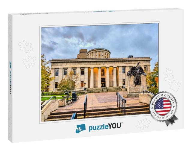 The Ohio Statehouse, the State Capitol Building & Seat of... Jigsaw Puzzle