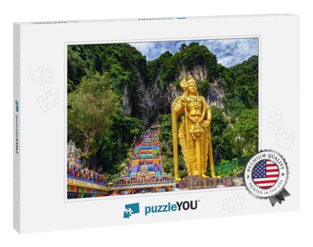 Batu Cave in Malaysia, Hinduism Temple... Jigsaw Puzzle
