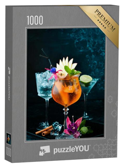 Puzzel 1000 stukjes „Cocktail in een glas: Aperol Spritz“