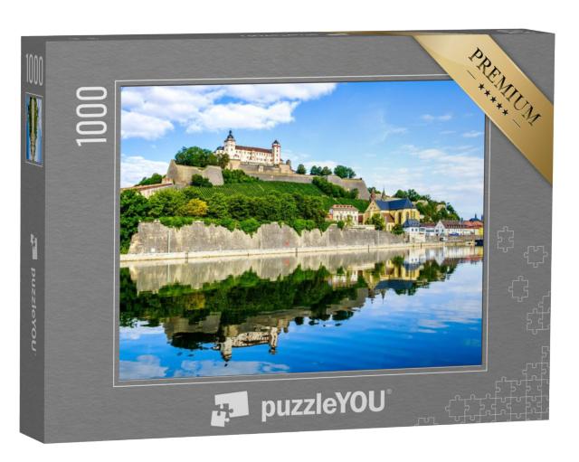 Puzzel 1000 stukjes „Oude binnenstad van Würzburg in Duitsland“