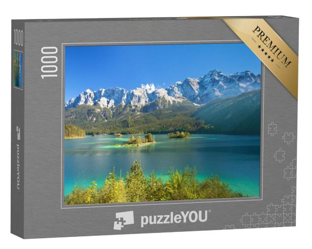 Puzzel 1000 stukjes „Eibsee en Zugspitze“