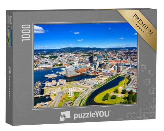 Puzzel 1000 stukjes „Oslo, Noorwegen“