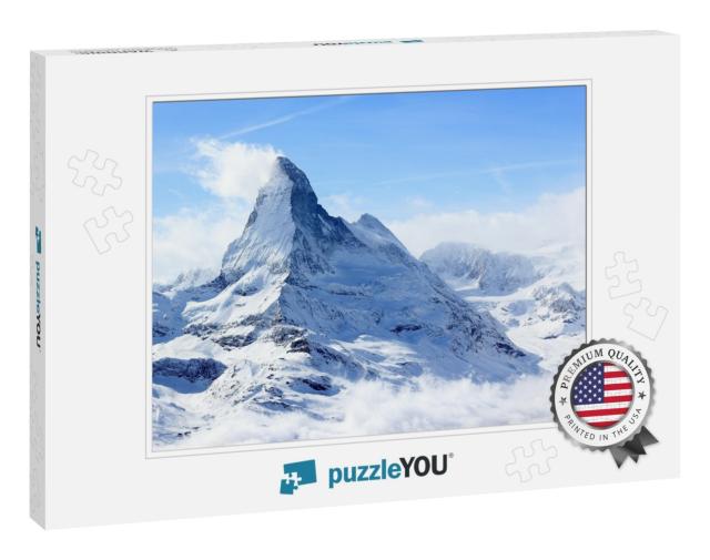 View of the Matterhorn from the Rothorn Summit Station. S... Jigsaw Puzzle
