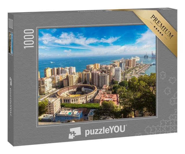 Puzzle 1000 Teile „Málaga im Sommer “