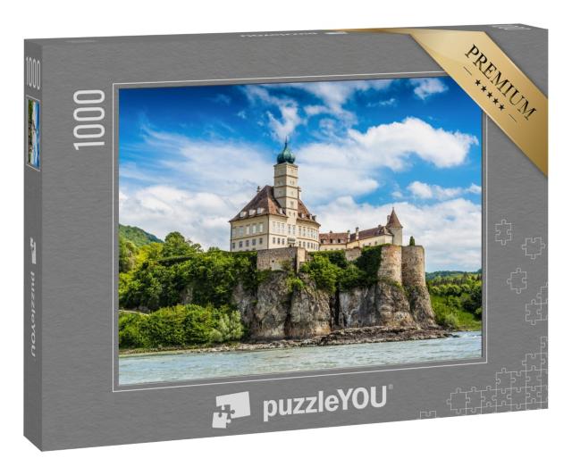 Puzzle 1000 Teile „Schloss Schonbühl, Donau, Niederösterreich“