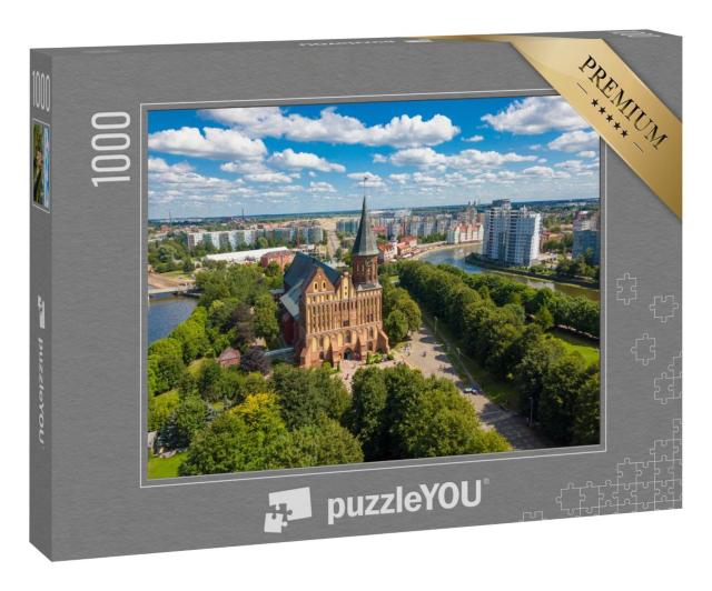 Puzzle 1000 Teile „Stadtbild von Kant bei Kaliningrad, Königsberg“