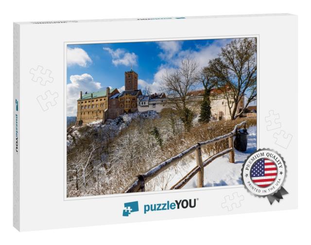 The Wartburg Castle At Eisenach in the Thuringia Forest... Jigsaw Puzzle