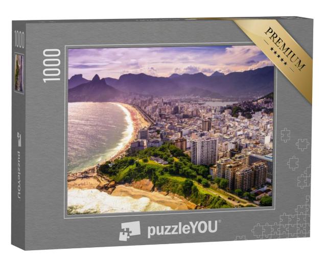 Puzzel 1000 stukjes „Ipanema-strand, Rio De Janeiro, Brazilië“