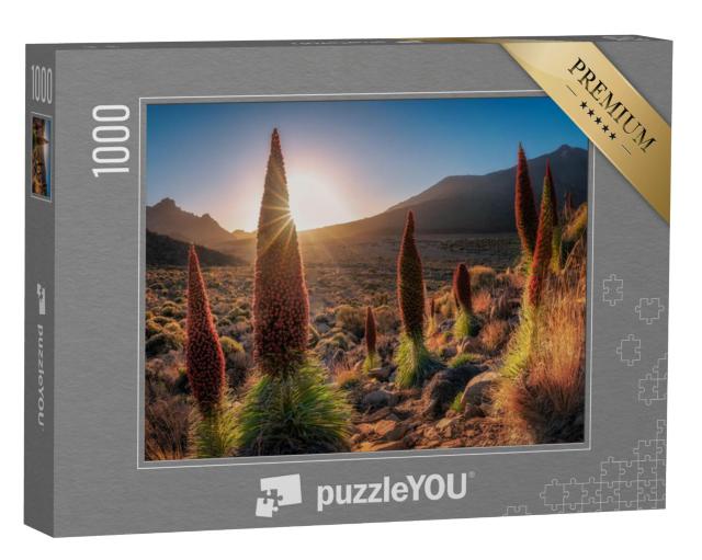 Puzzel 1000 stukjes „Wild landschap van Tenerife, Canarische Eilanden“