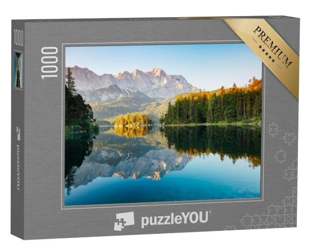 Puzzel 1000 stukjes „Prachtige omgeving bij de beroemde Eibsee“