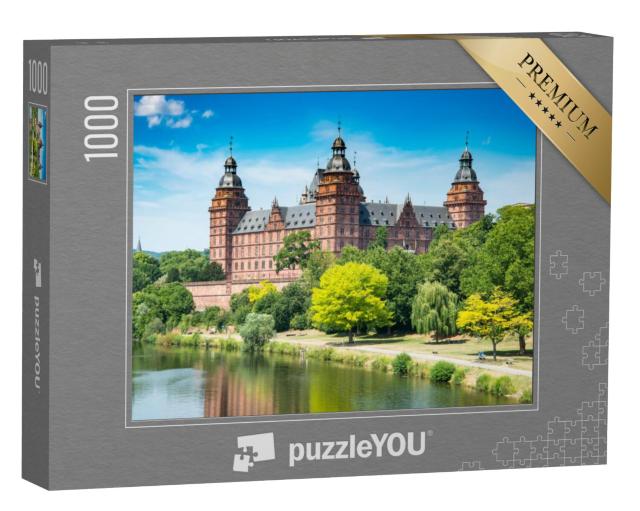 Puzzel 1000 stukjes „Kasteel Johannisburg bij Frankfurt, Duitsland“