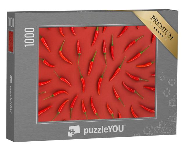 Puzzel 1000 stukjes „Scherpe specerijen - chilipepers“