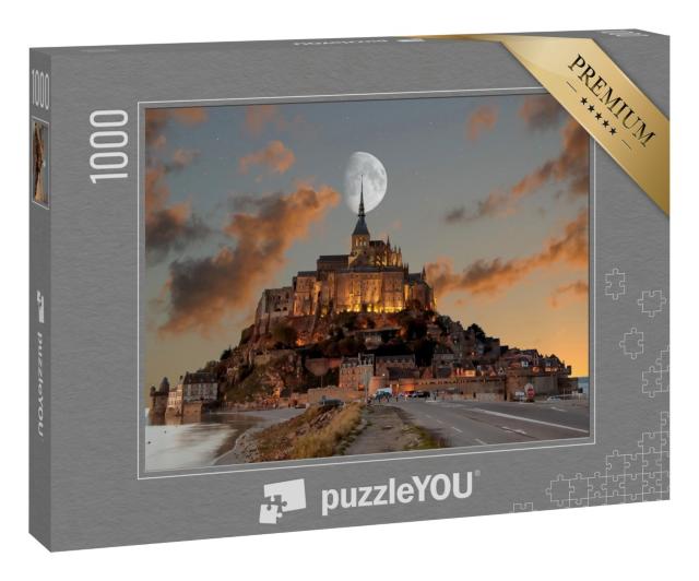 Puzzle „Frankreich, der Mont Saint Michel“